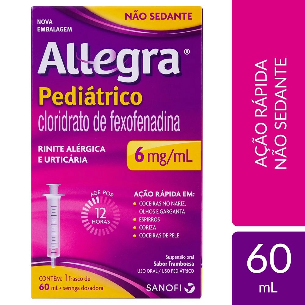Allegra 6mg Pediátrico 60ml