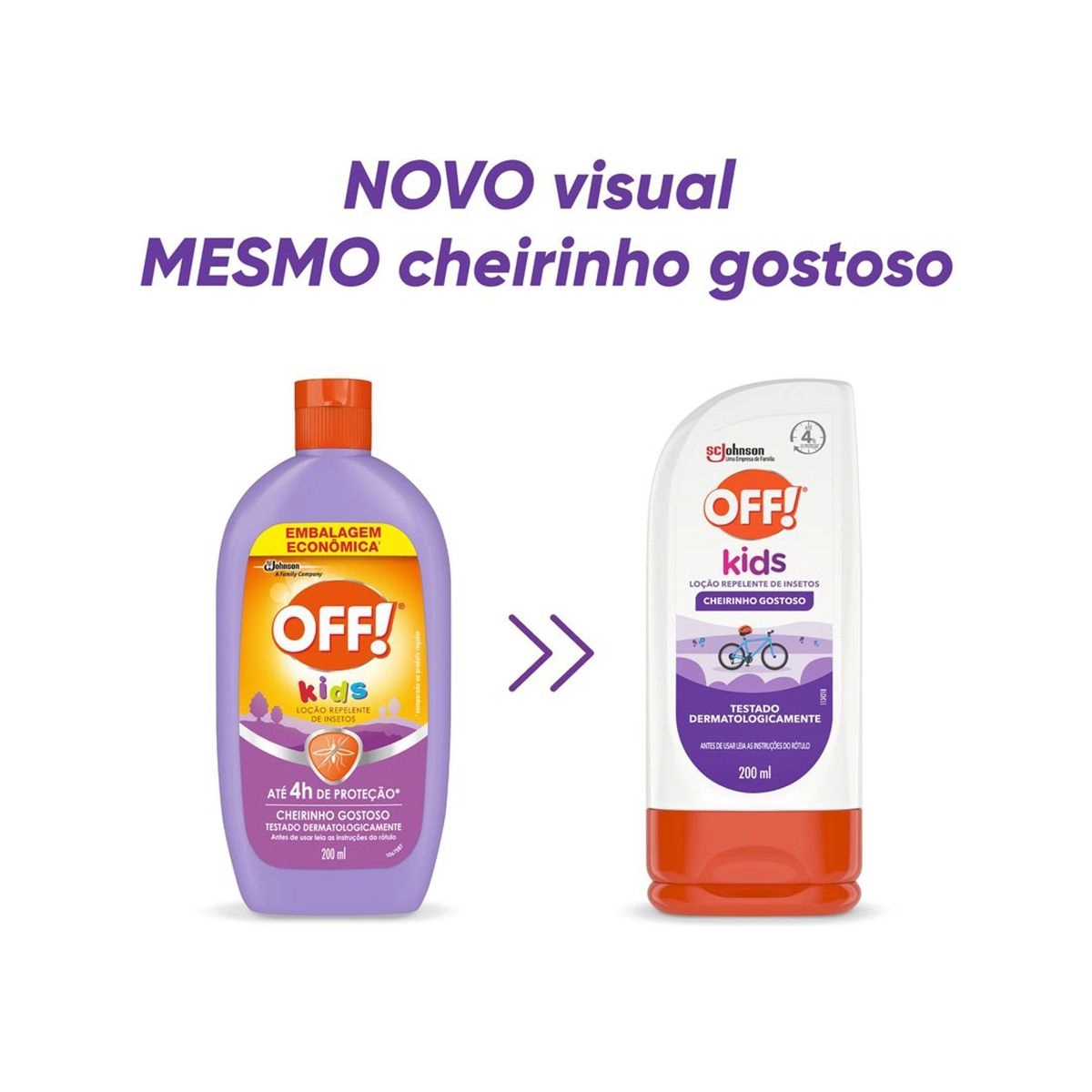 Loção Repelente Off! Kids Embalagem Econômica 200ml