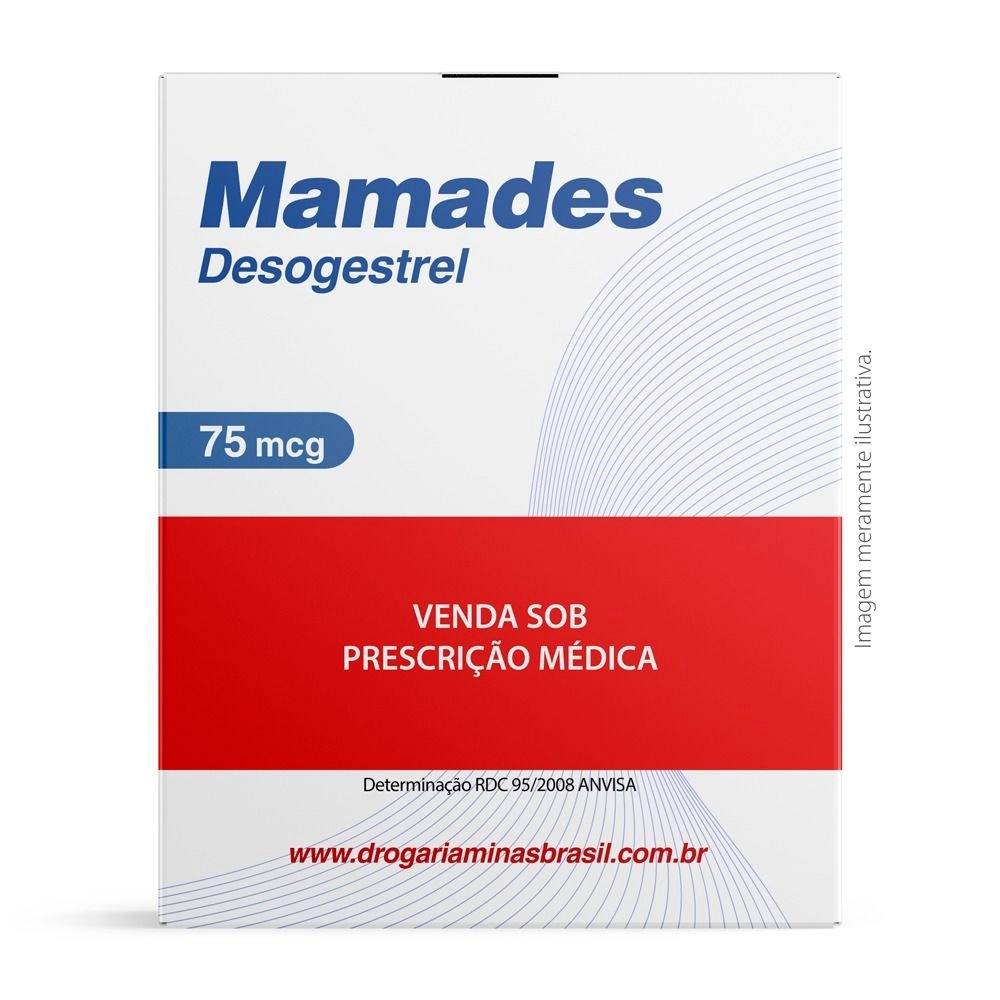 Mamades 75MCG com 28 Comprimidos Revestidos