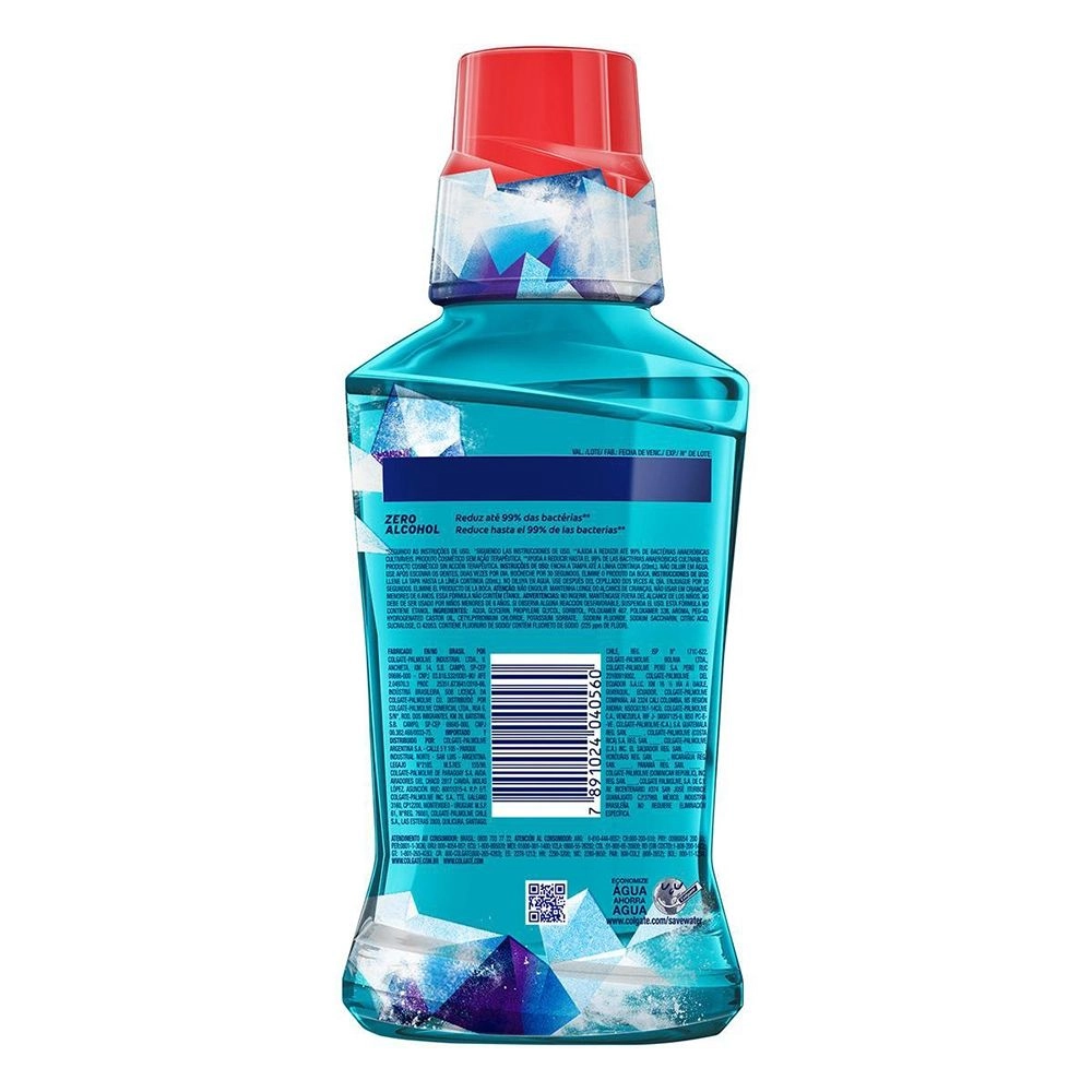 Enxaguante Bucal Colgate Plax Ice Fusion Cold Leve 250ml