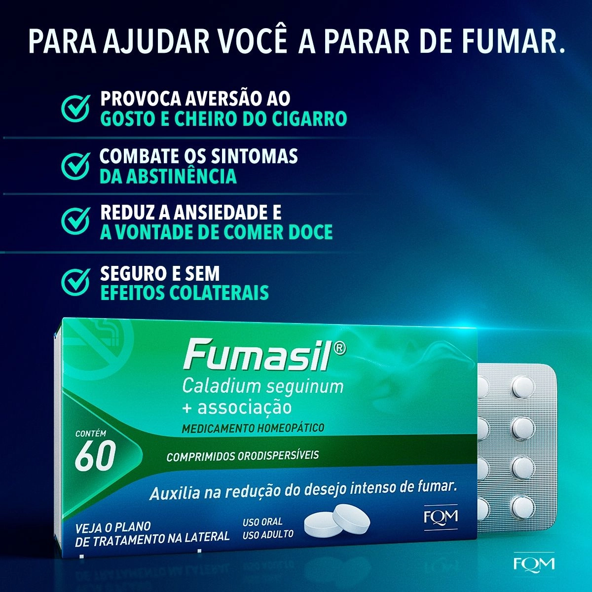 Fumasil Com 60 Comprimidos