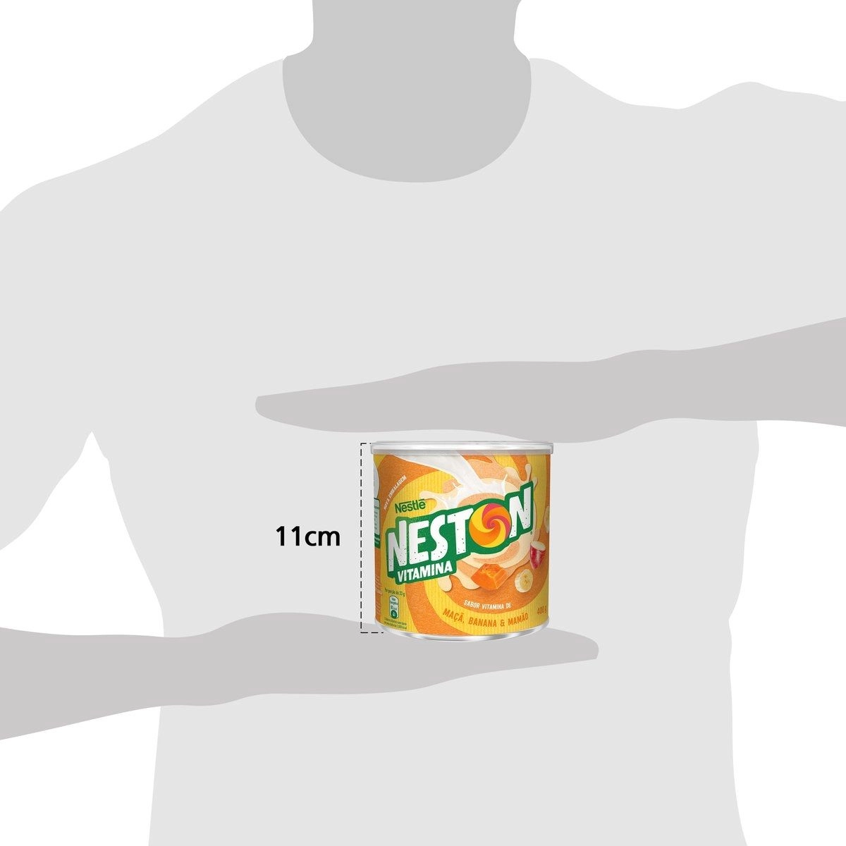 Cereal Neston Vitamina Maçã, Banana e Mamão 400g