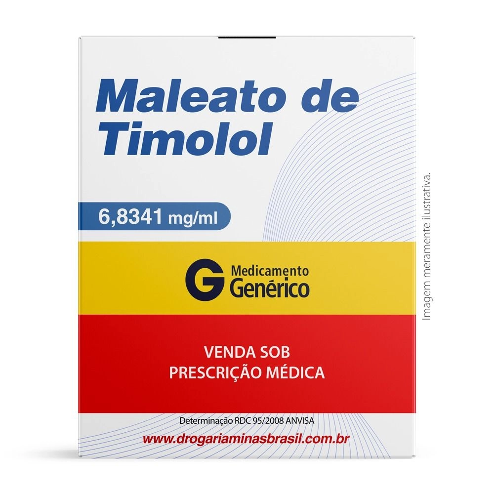 Maleato de Timolol 0,5% Genérico Teuto 5ml