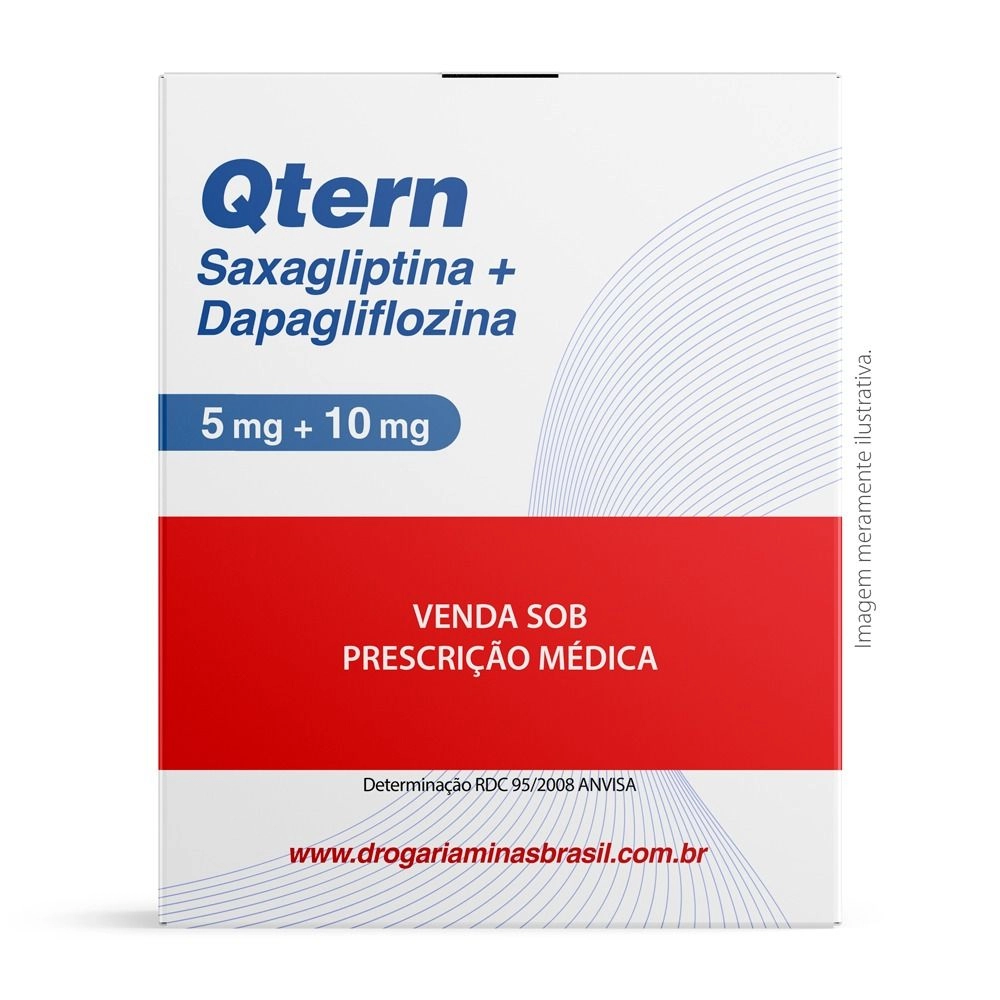 Qtern 5mg/10mg com 30 comprimidos revestidos AstraZeneca