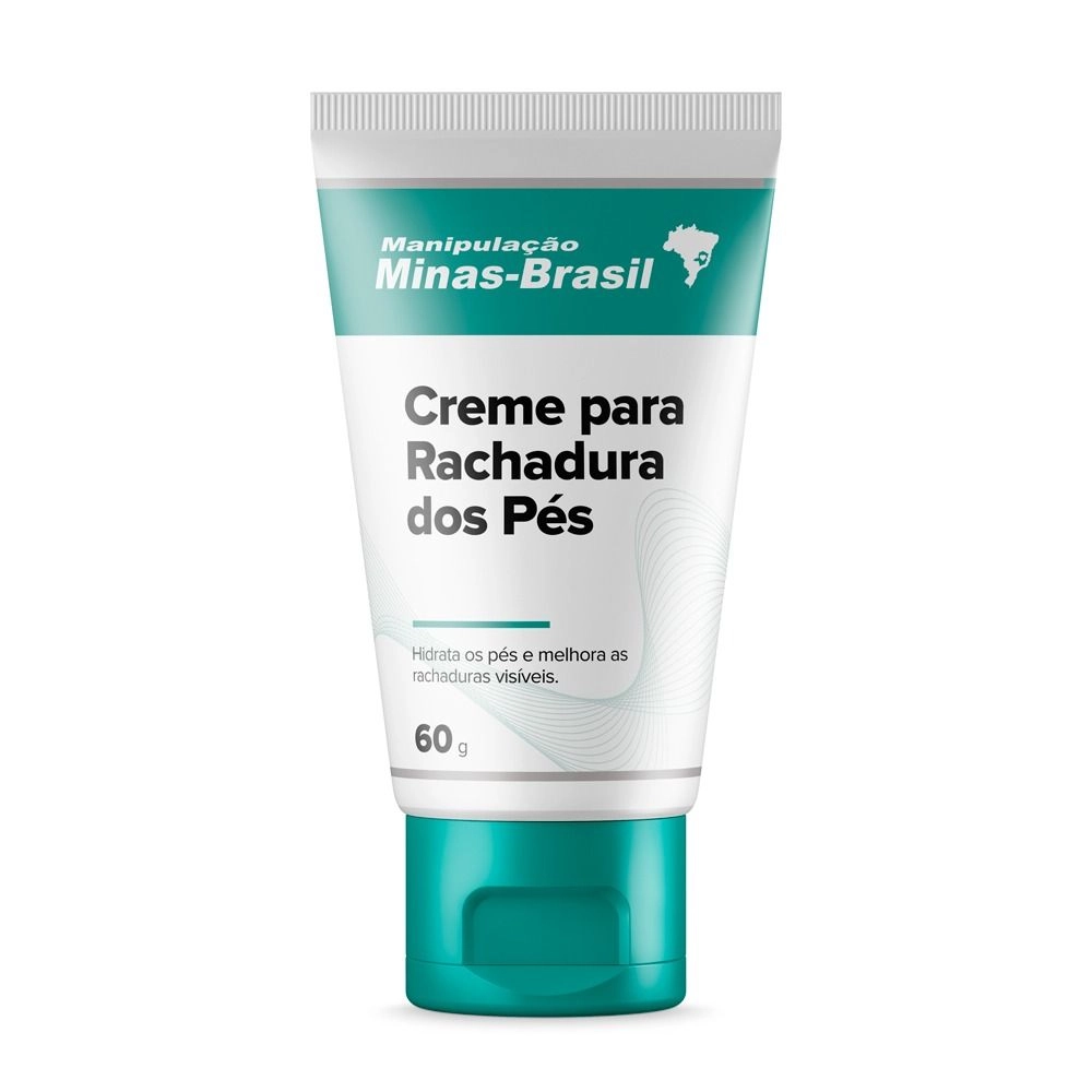 Creme Para Rachadura Dos pés 60g - Drogaria Minas-Brasil