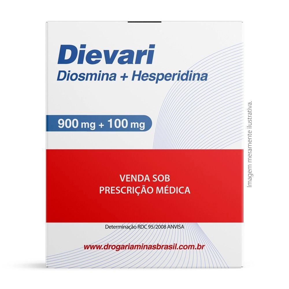 Dievari 900mg/100mg com 30 comprimidos revestidos Momenta