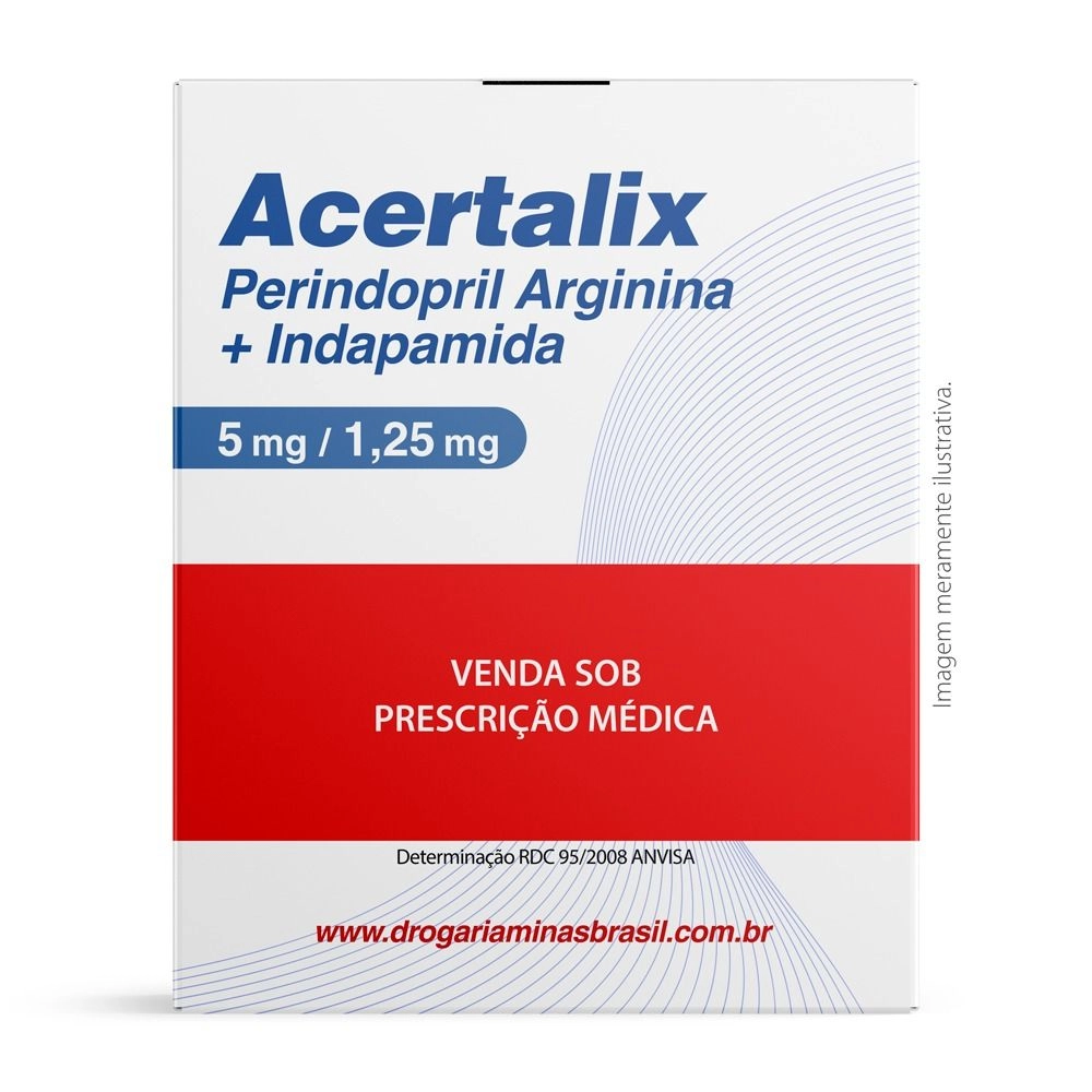 Acertalix 5mg/1.25mg 30 comprimidos revestidos Servier