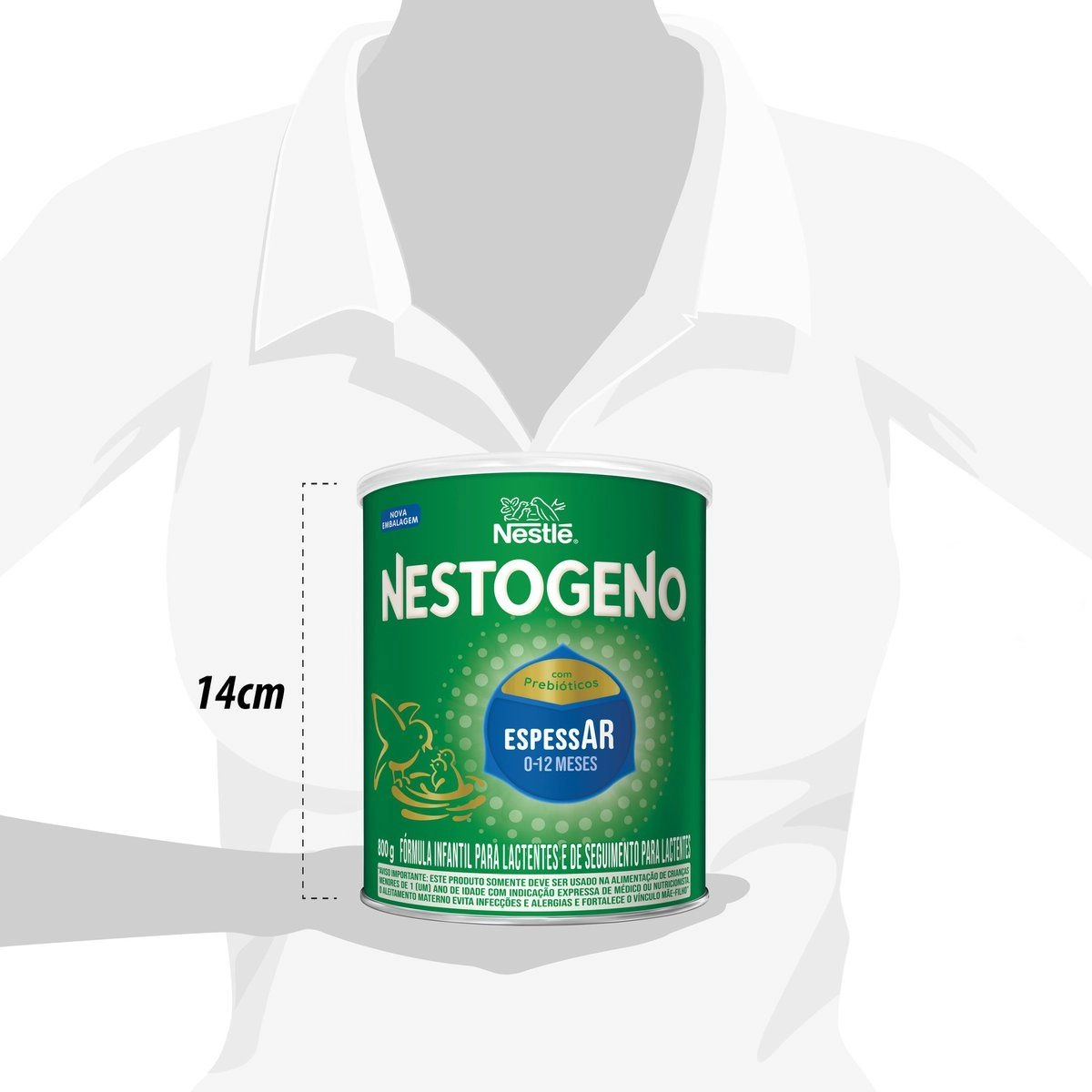 Fórmula Infantil Nestogeno Espessar 800g