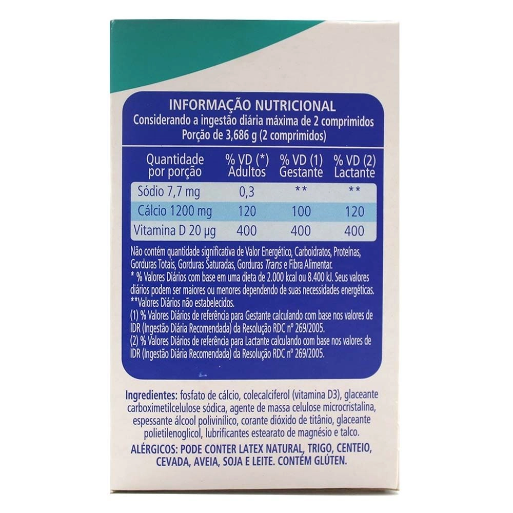 Osteonutri 600mg + 400ui Medley com 30 Comprimidos Revestidos