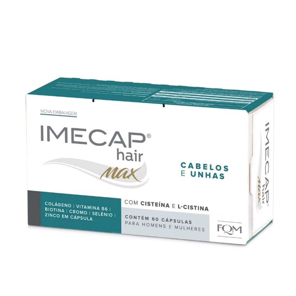 Imecap Hair Max com 60 Cápsulas
