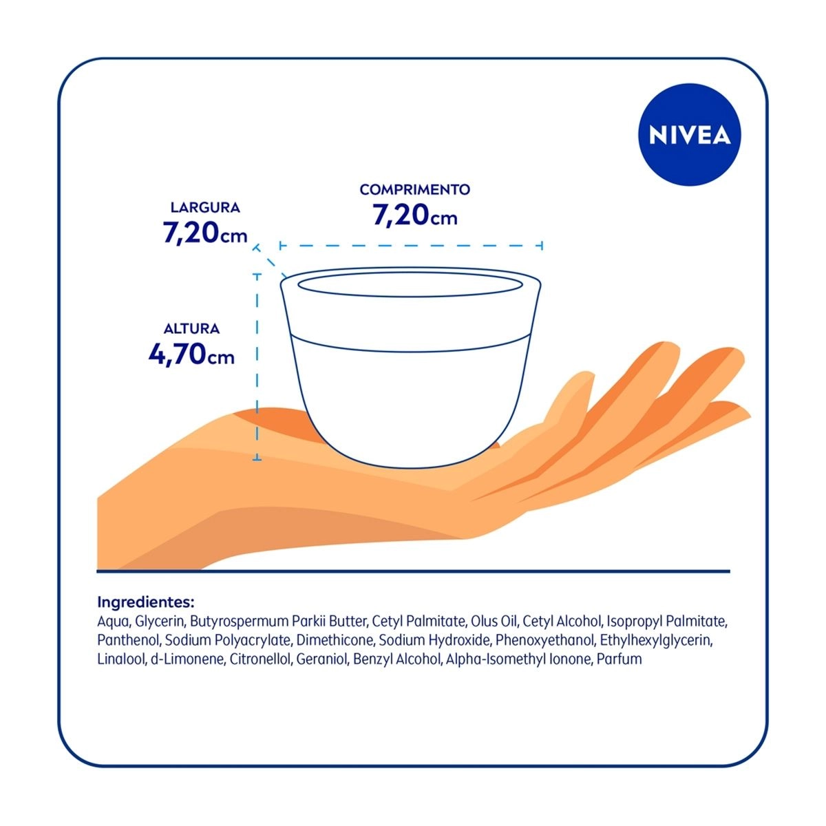 Hidratante em Gel Facial Nivea Com Pepino e Ácido Hialurônico 100g
