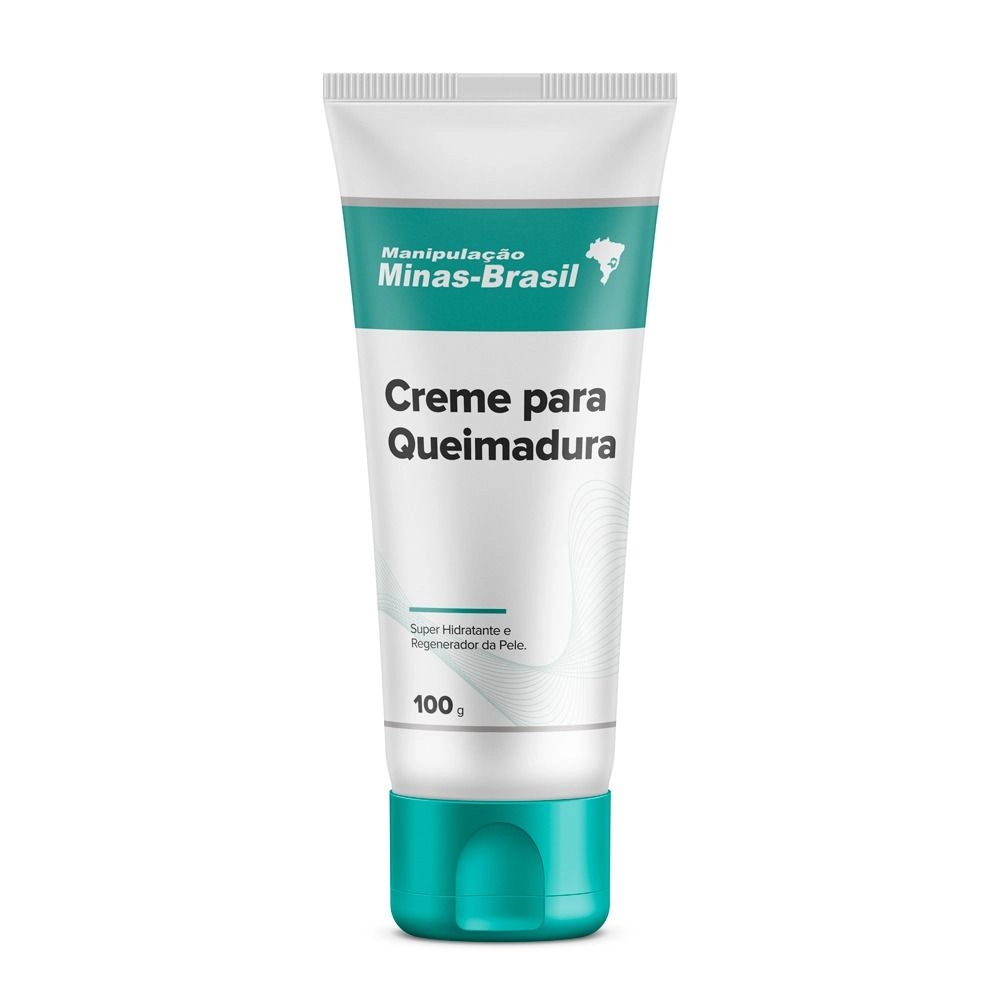 Creme Para Queimadura Super Hidratante e Regenerador da Pele 100ml