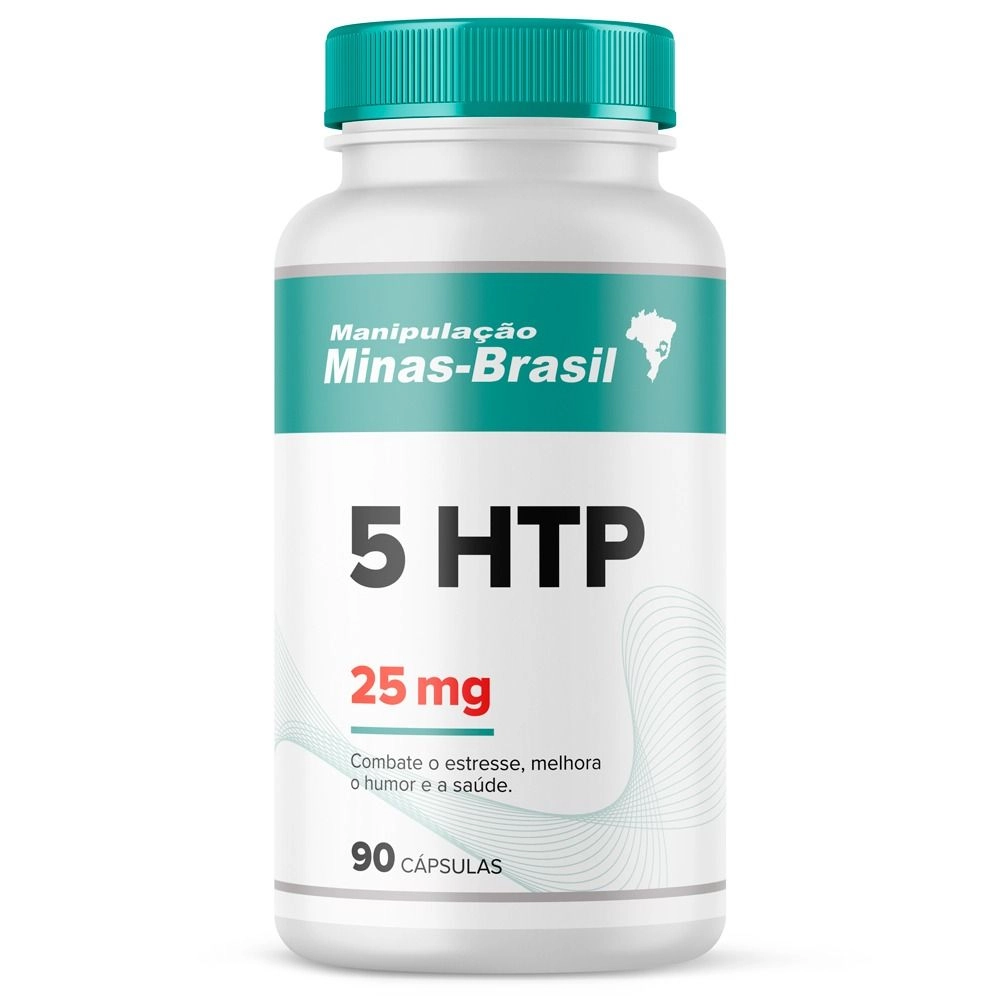 5 HTP (5 Hidroxitriptofano) 25mg 90 Cápsulas