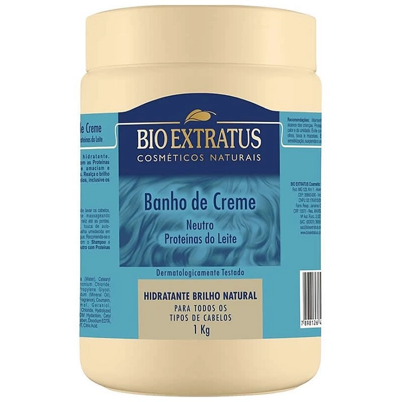 Creme De Hidratação Bio Extratus Neutro / Proteínas Do Leite 1Kg