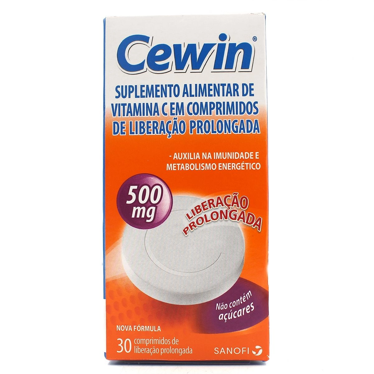 Cewin Liberação Prolongada 500mg Com 30 Comprimidos