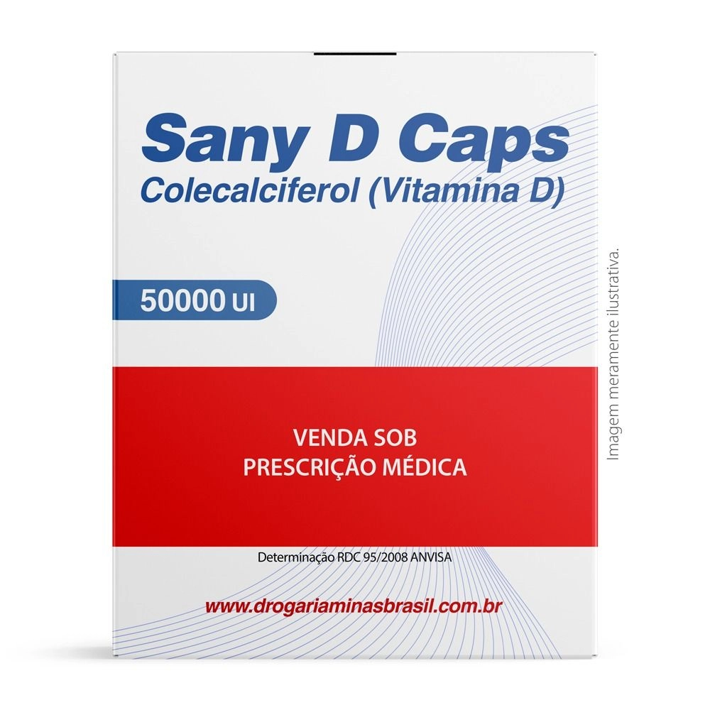 Sany D Caps 50000Ui Com 4 Cápsulas Ache