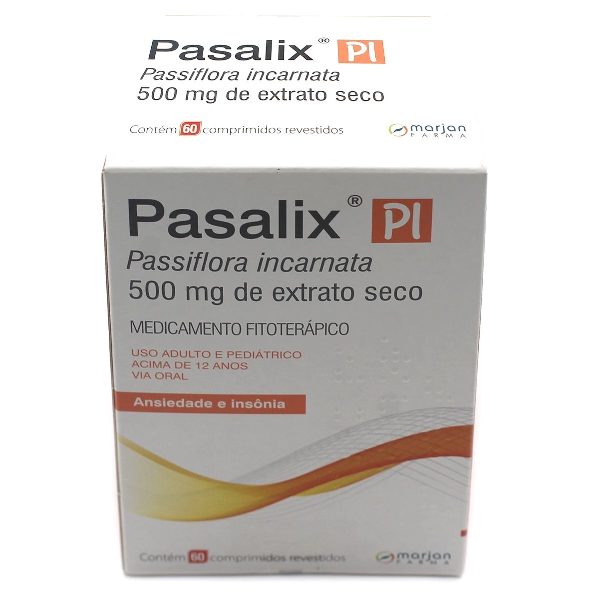 Pasalix PI 500mg Com 60 Comprimidos Marjan