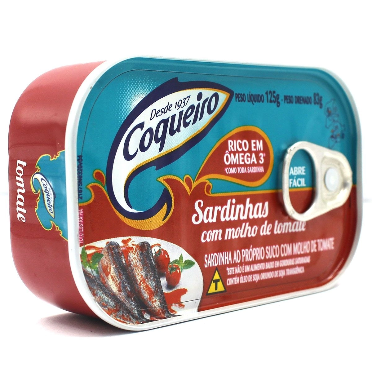 Sardinhas Com Molho de Tomate Coqueiro 125G
