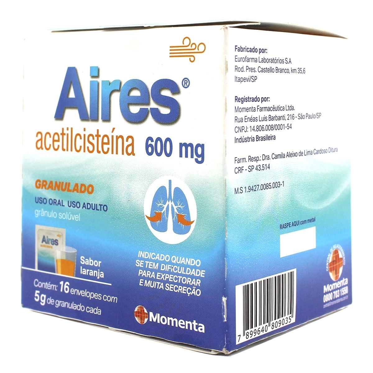 Aires 600Mg C/16 Envelopes