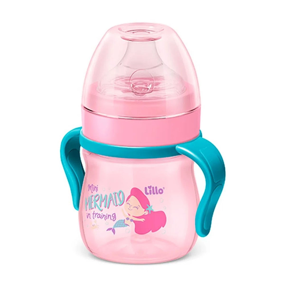 Caneca com Alça Evolution Lillo 150ml Rosa