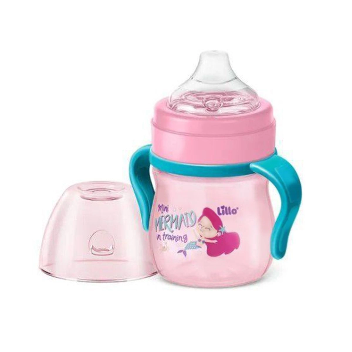 Caneca com Alça Evolution Lillo 150ml Rosa