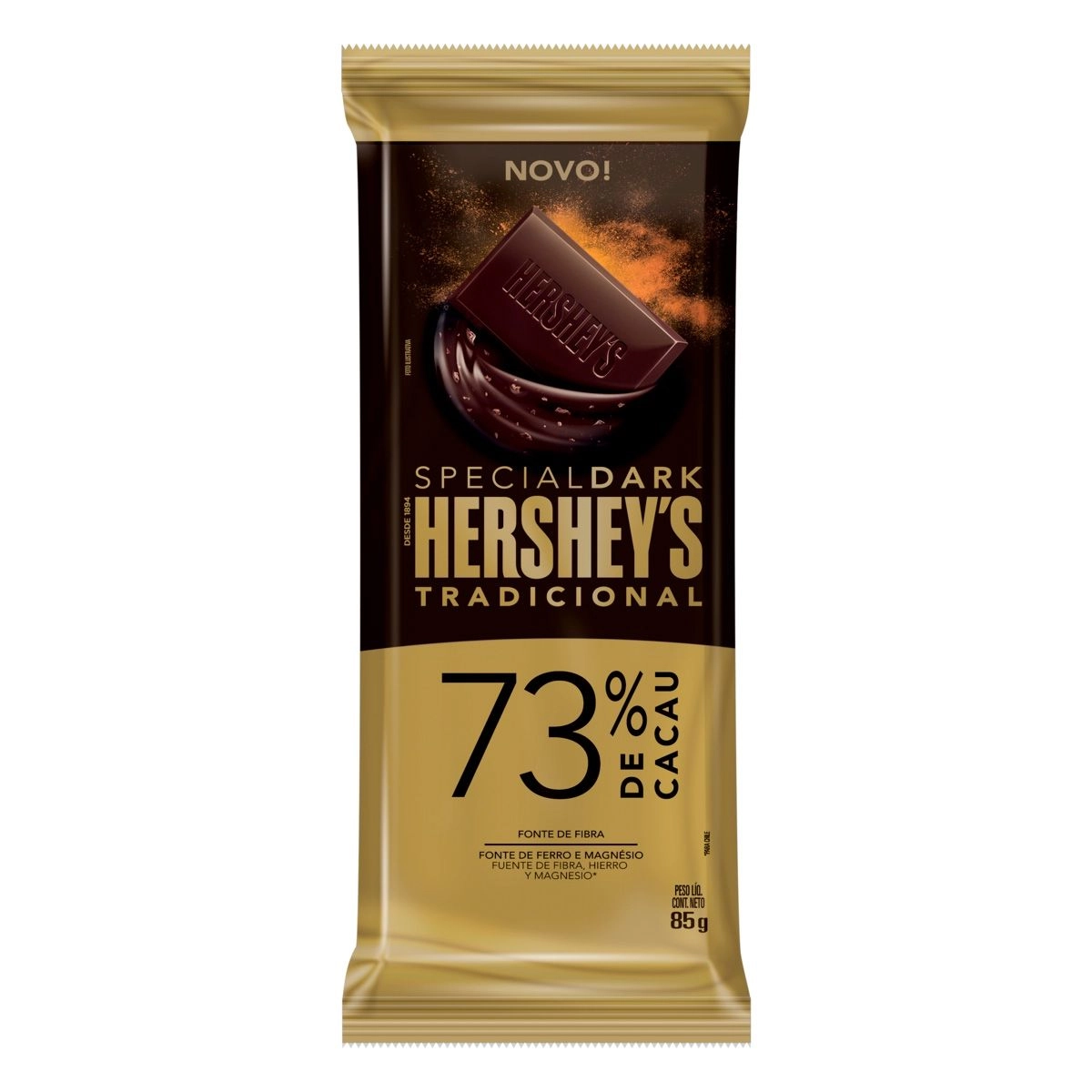 Barra de Chocolate Special Dark Hershey's 73% de Cacau Tradicional 85g