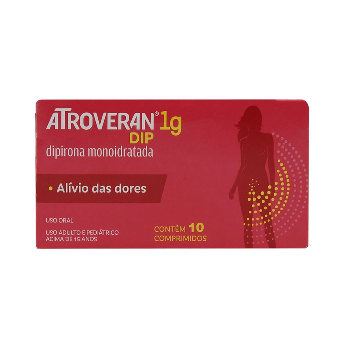 Atroveran Dip 1g com 10 Comprimidos