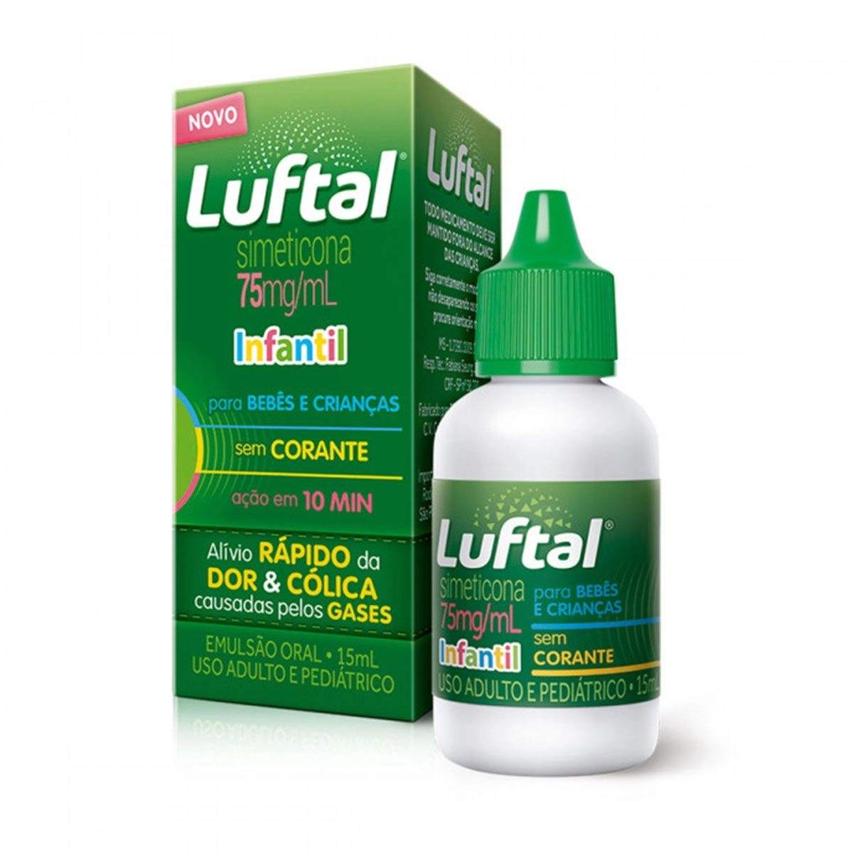 Luftal Infantil Emulsão com 75mg/15ml