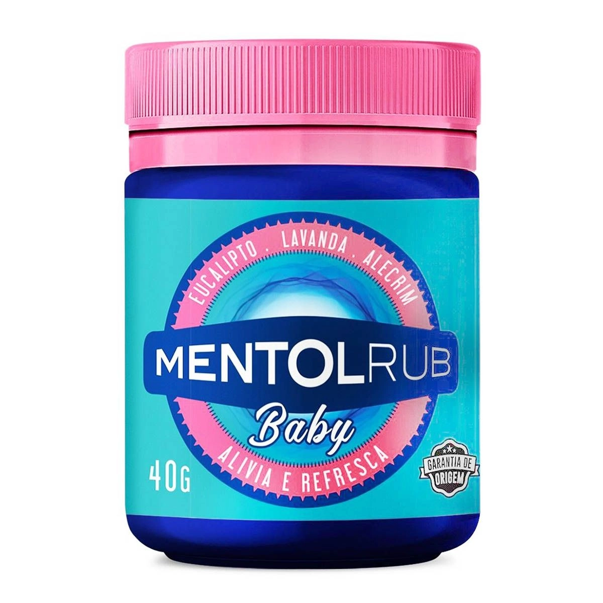 Pomada Infantil 40g Mentol Rub Baby