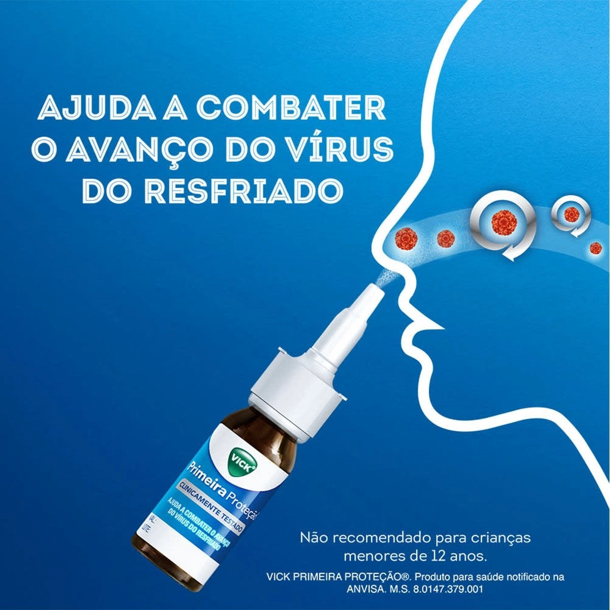 Primeira Proteção Spray Nasal com 15 ml Vick