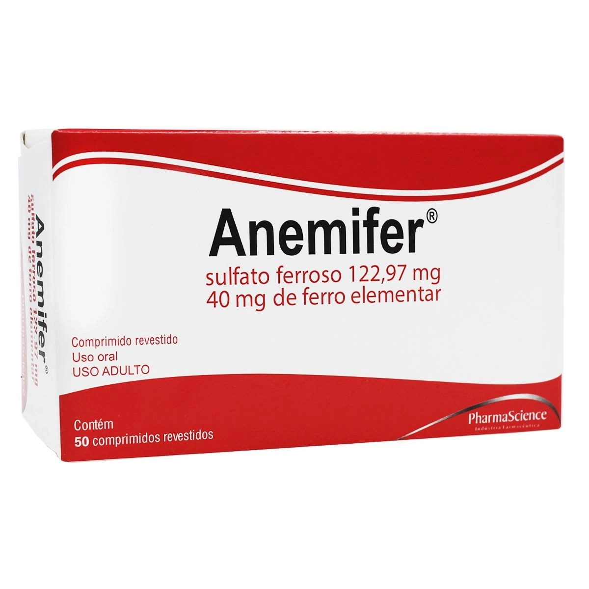 Anemifer 40mg com 50 Comprimidos Revestidos PharmaScience