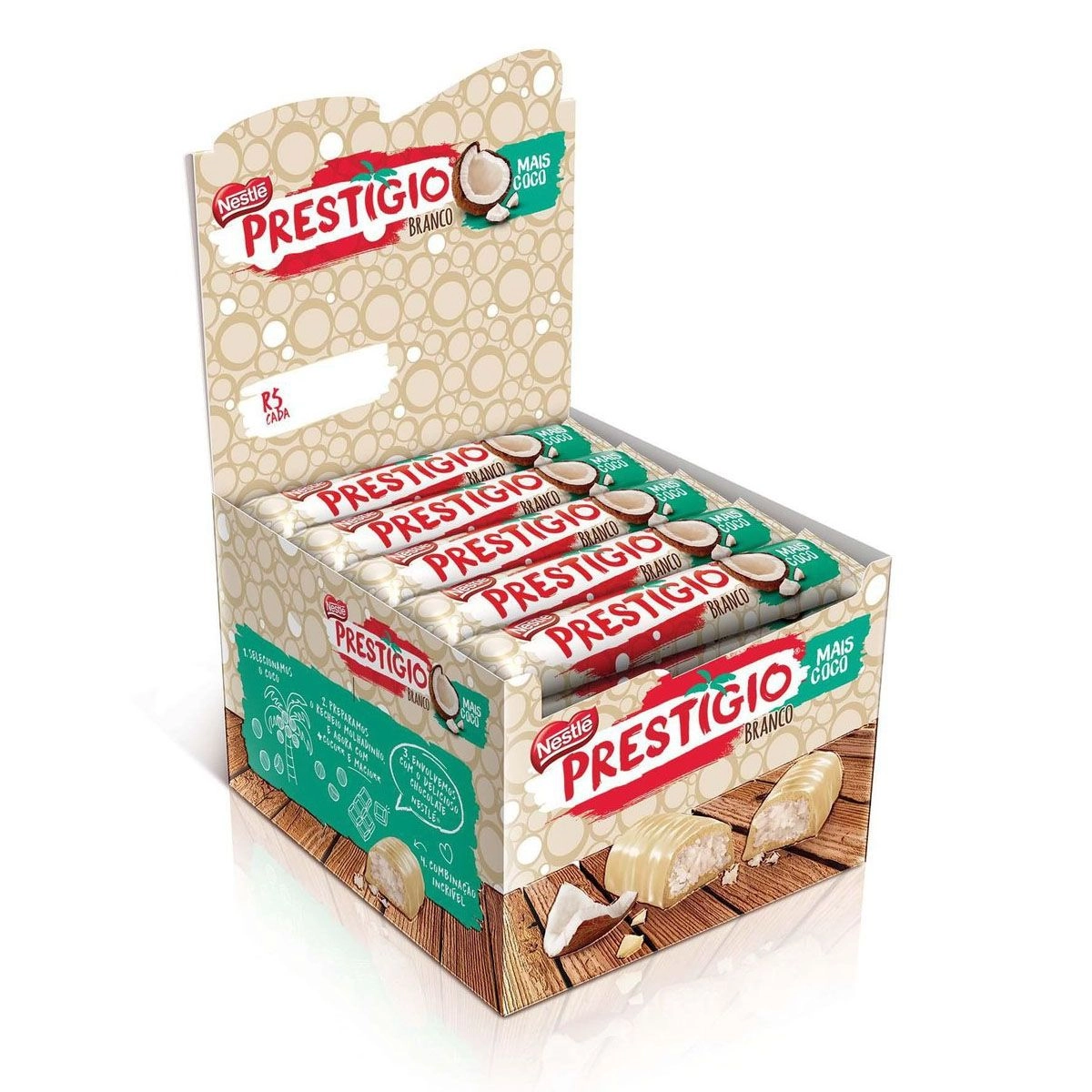 Chocolate Branco Prestigio 33g Nestle