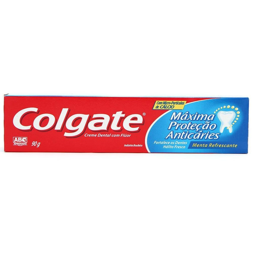 Creme Dental Colgate Máxima Proteção Anticáries 90g