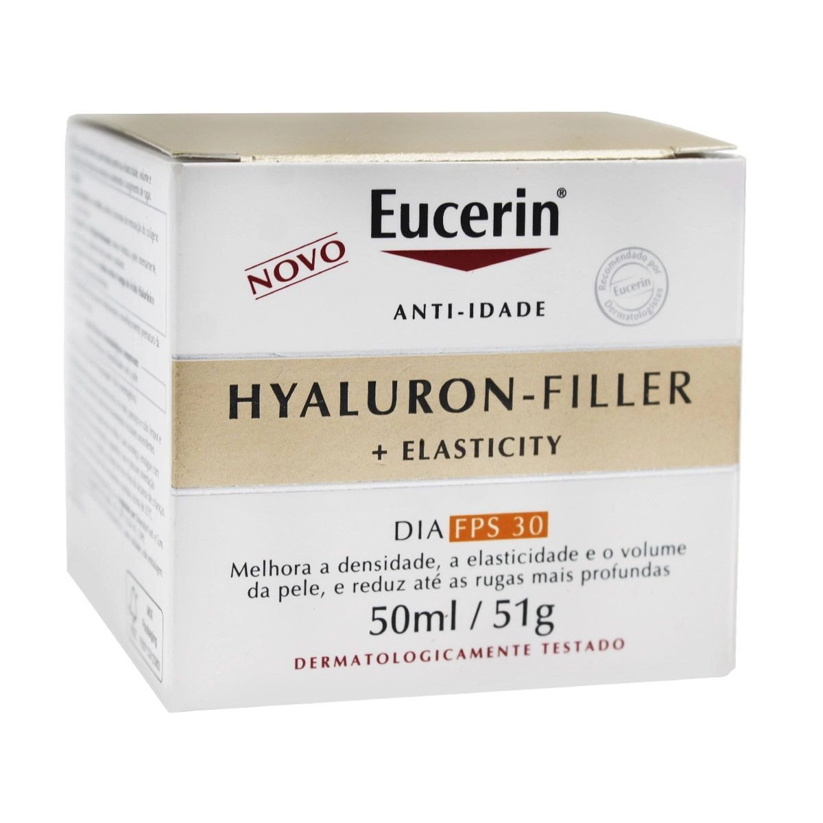 Creme Anti-Idade Hyaluron Filler Plus Elasticity Fps 30 51g Eucerin
