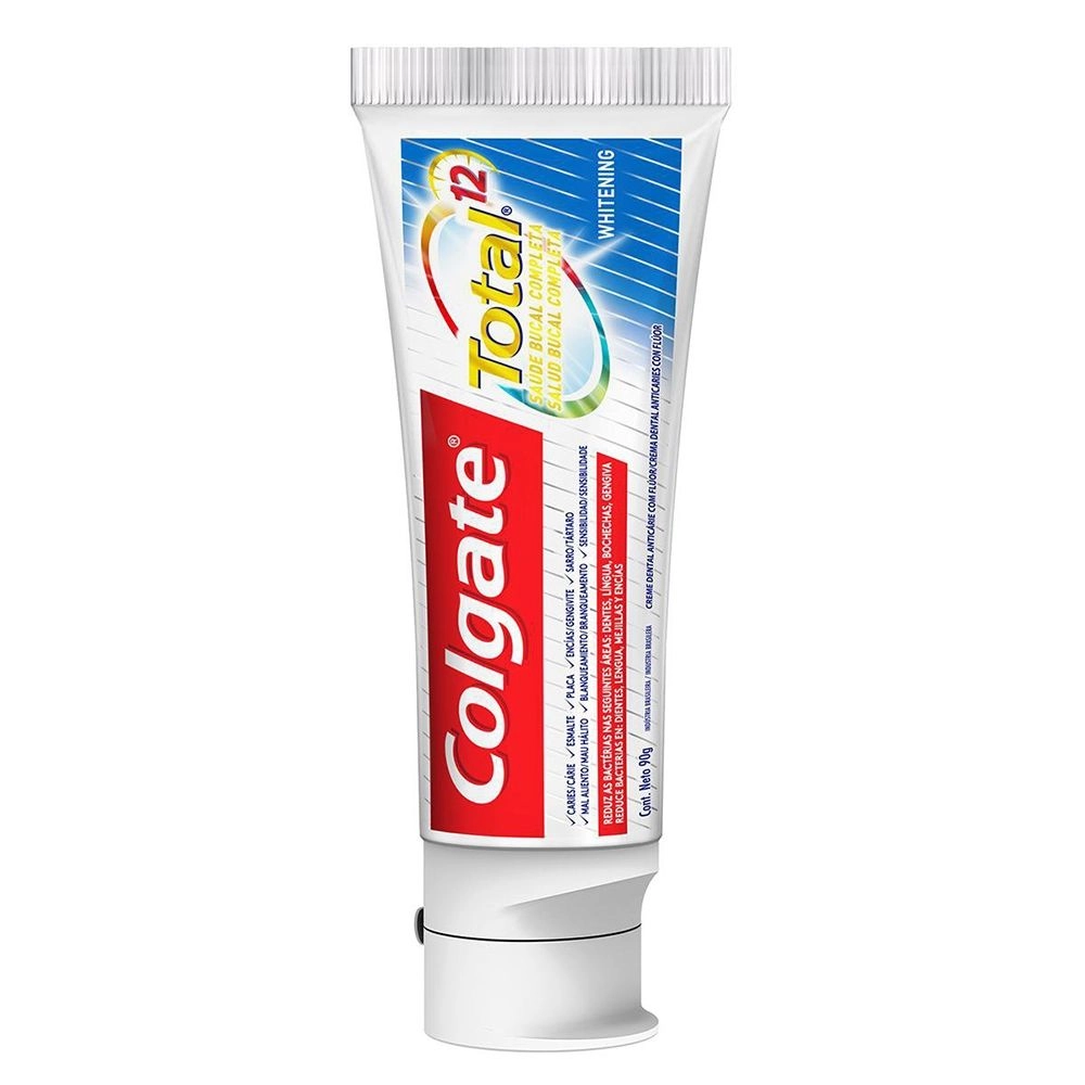Creme Dental Colgate Total 12h Whitening 90g