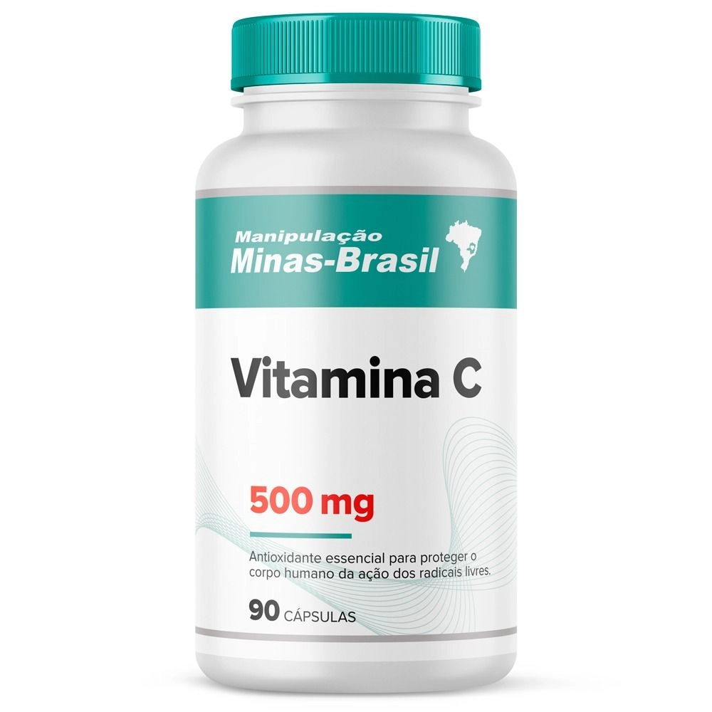 Vitamina C 500mg Com 90 Cápsulas