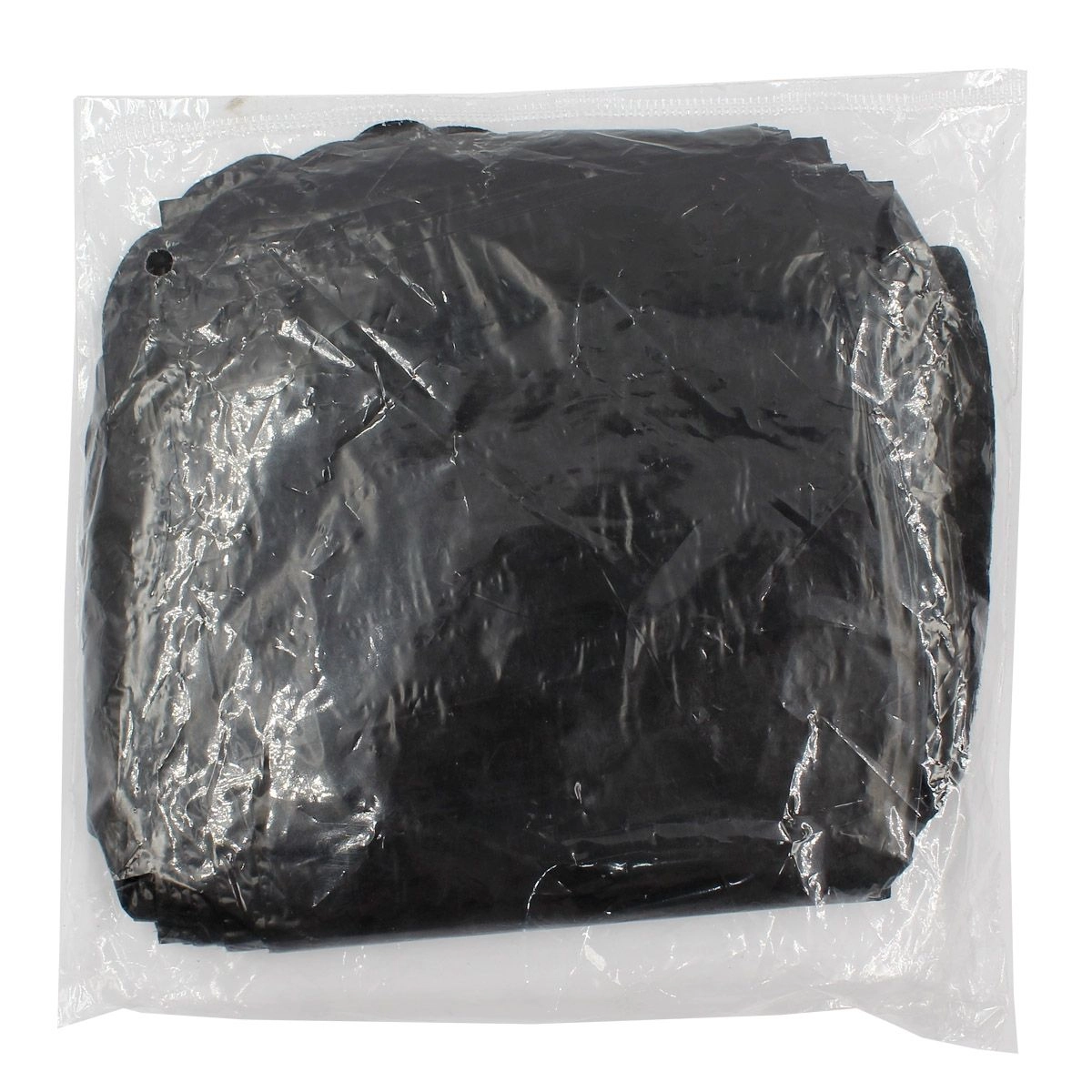 Luva Plástica Preta Descartável Multiuso Com 100 Unidades Santa Clara