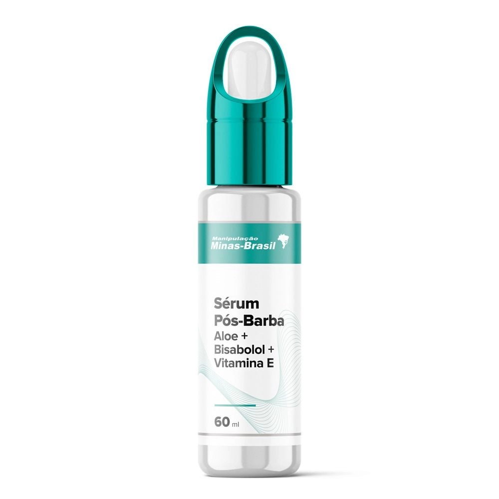 Sérum Pós-Barba Aloe + Bisabolol + Vitamina E 60ml