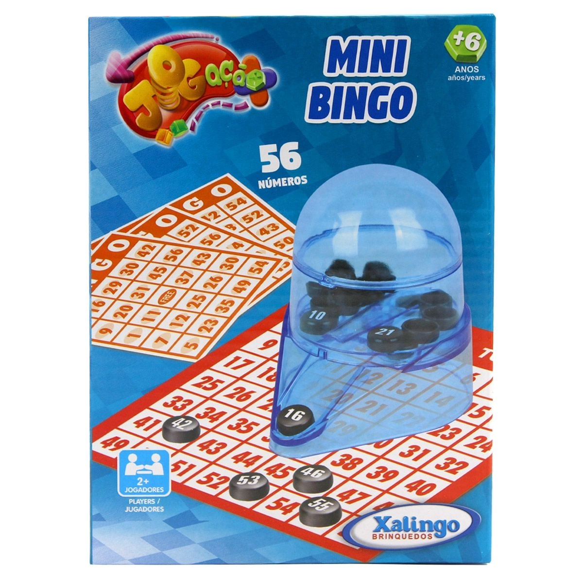 Jogo Mini Bingo Jogação Xalingo