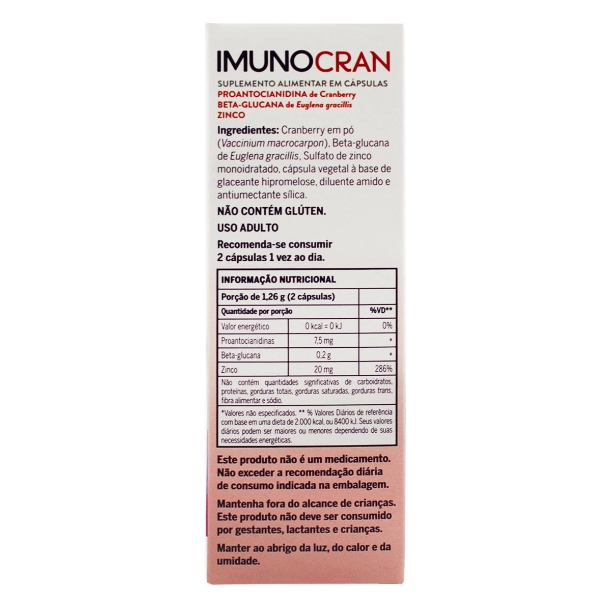 ImunoCran com 30 Cápsulas Herbarium