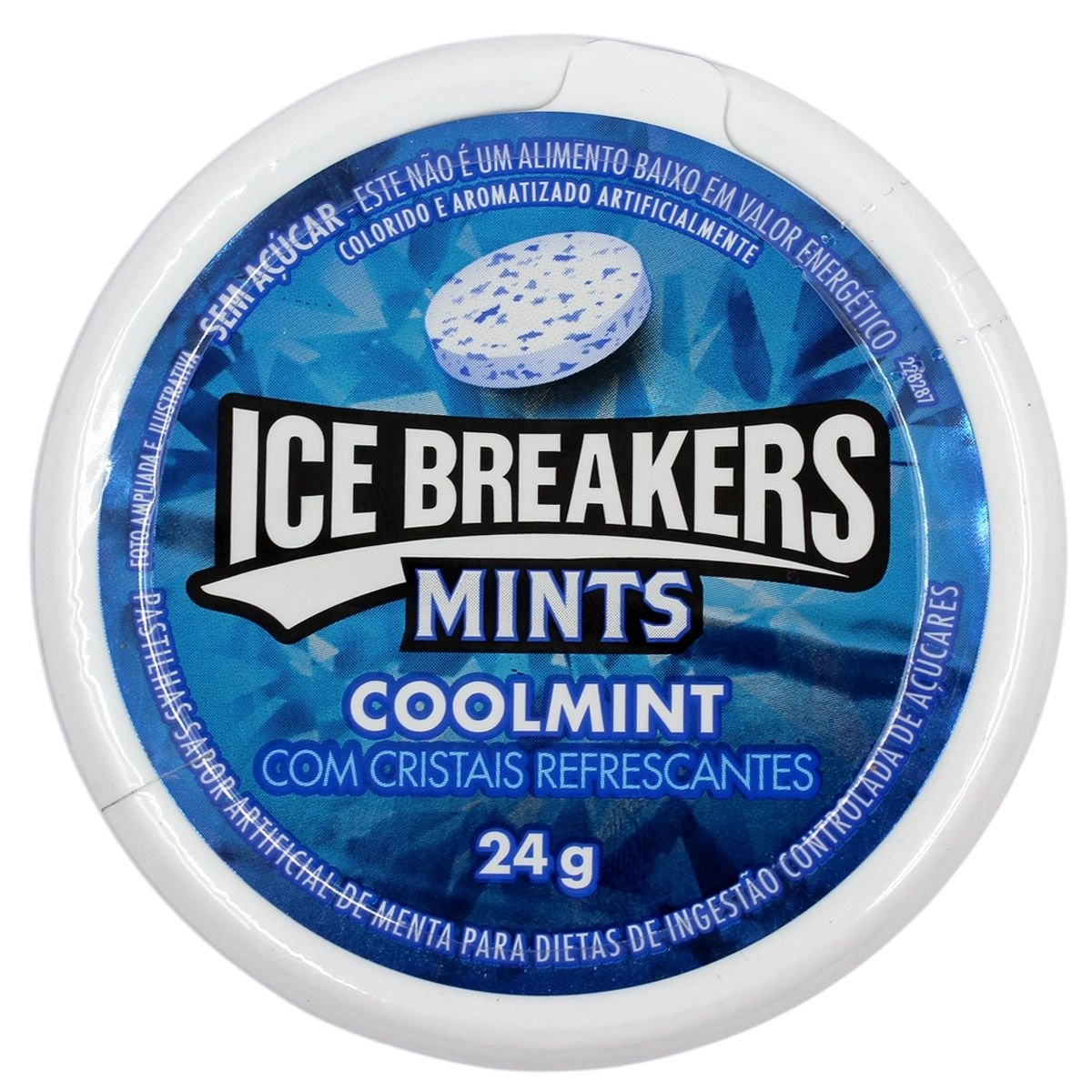 Pastilha Ice Breakers Mints Coolmint 24G Hershey's