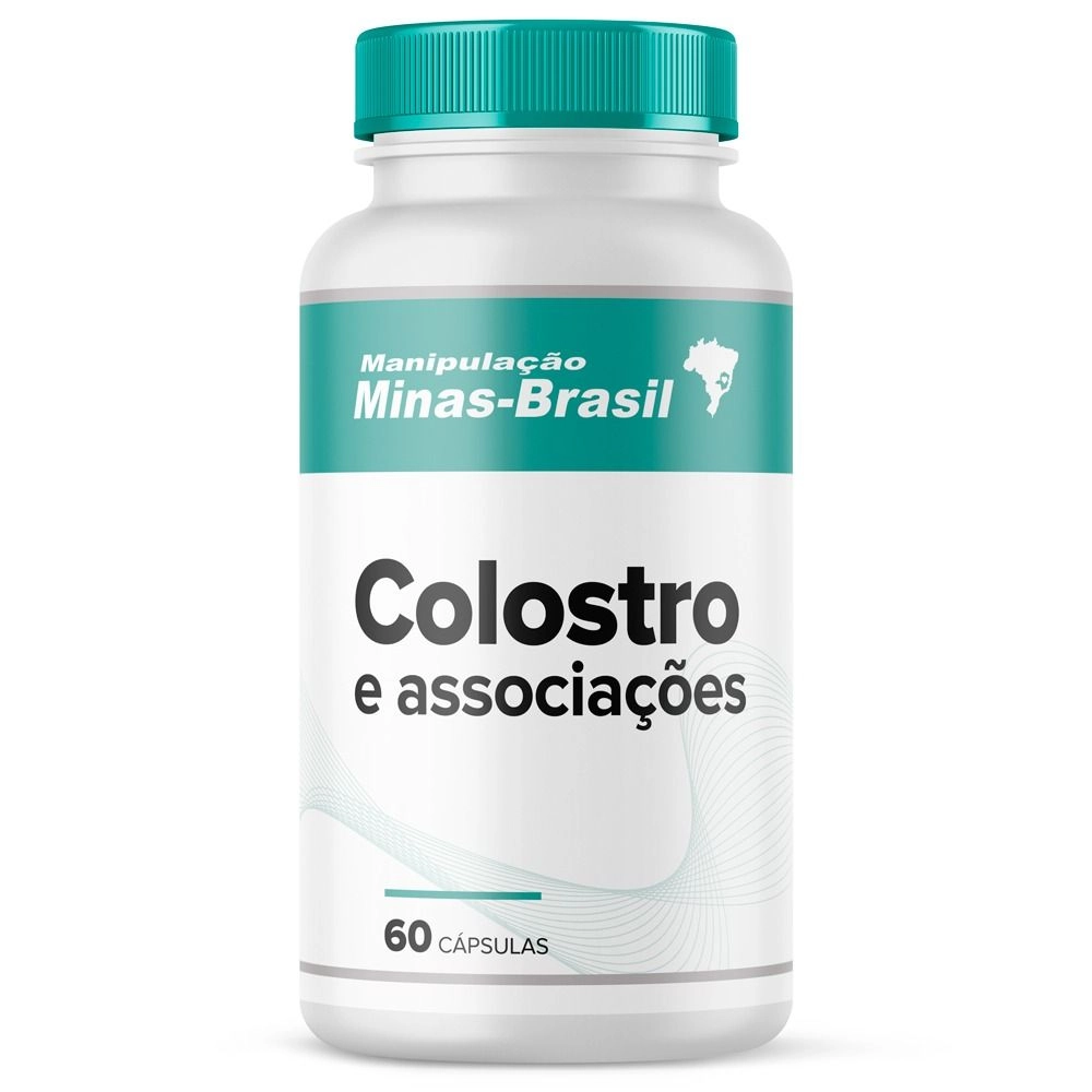 Colostro 100Mg   Astragalus 100Mg   Equinácea 100Mg - 60 Cápsulas