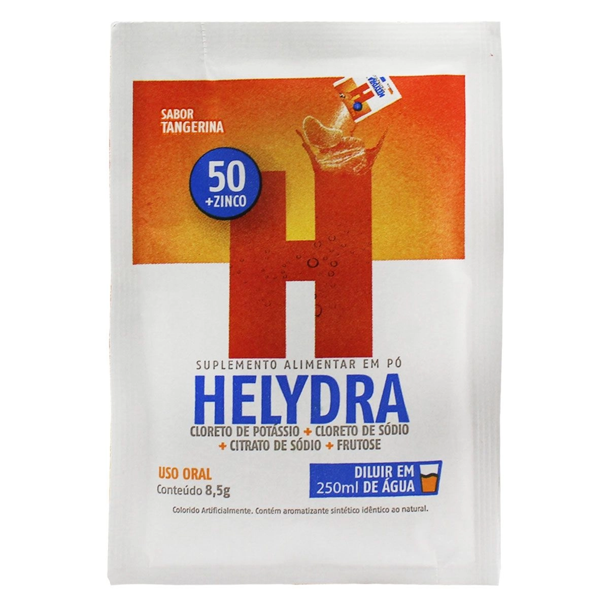 Helydra Sabor Tangerina com 1 Sachê 8,5g Ecofitus