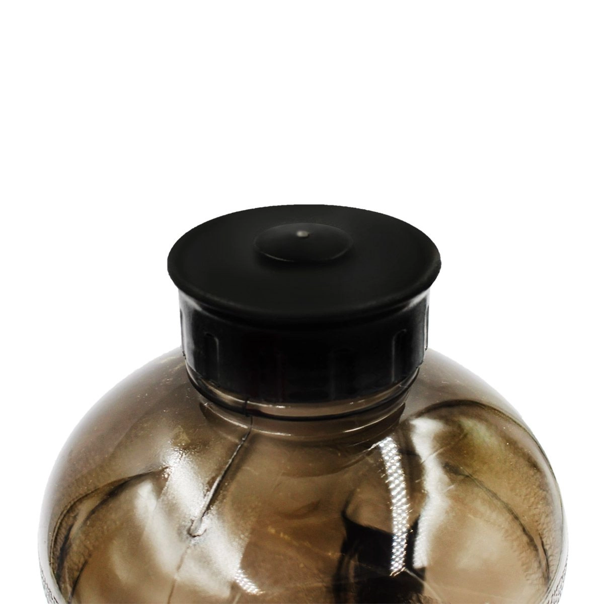 Galão de Água Preto Fosco 1,8L Health Labs