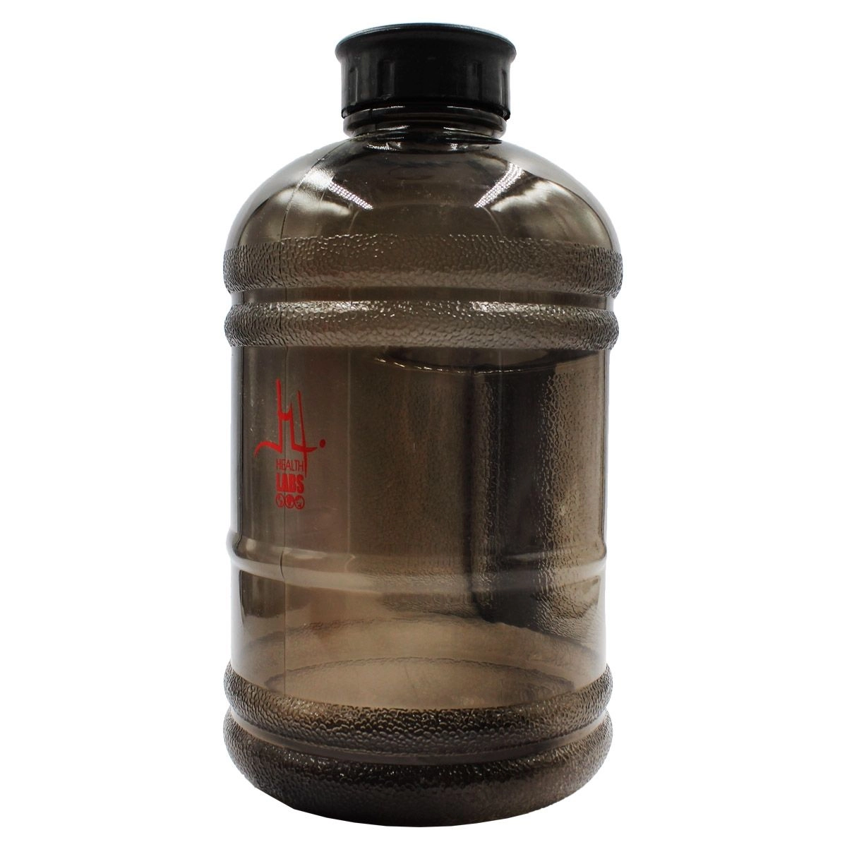 Galão de Água Preto Fosco 1,8L Health Labs