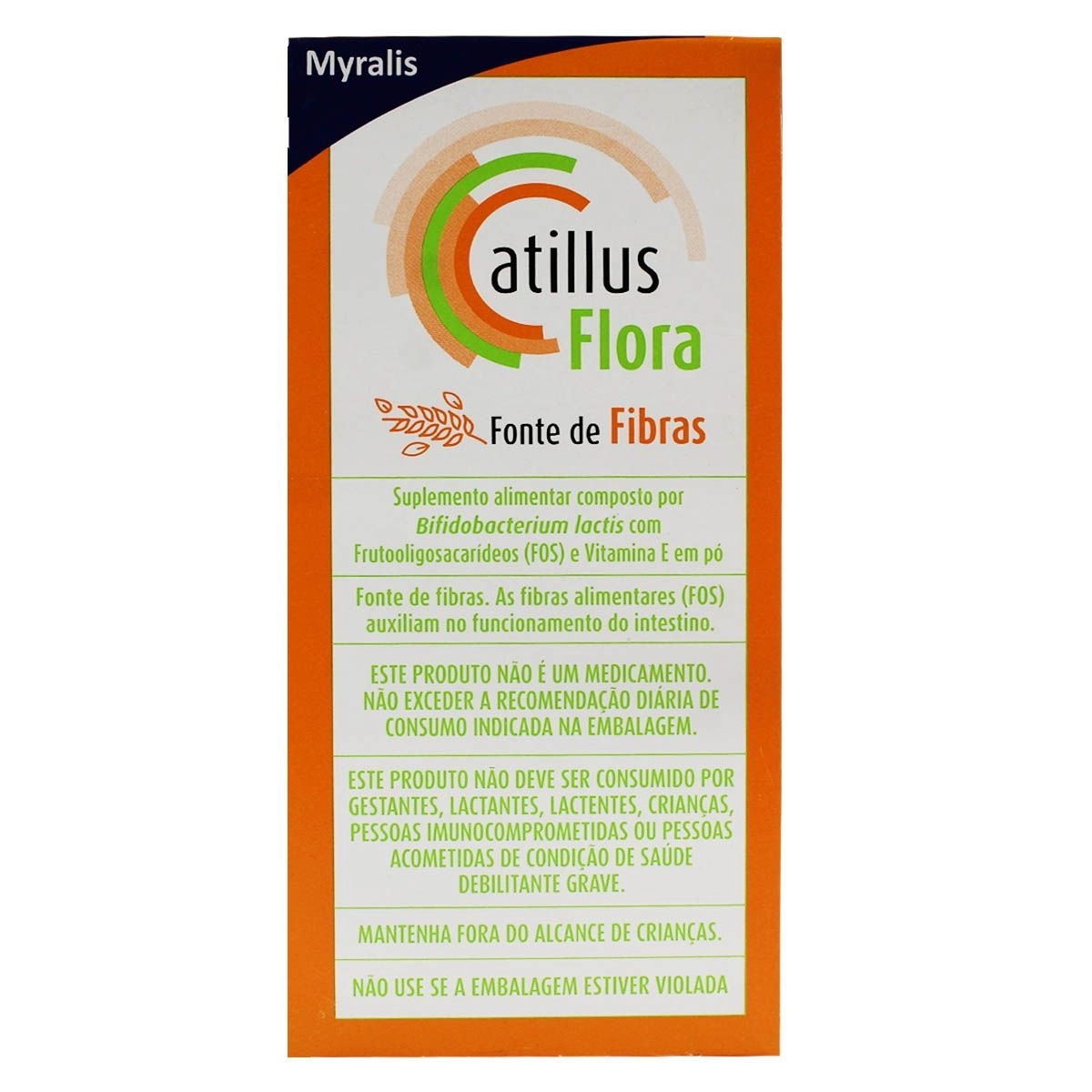 Atillus Flora Sem Sabor Com 15 Sachês Myralis