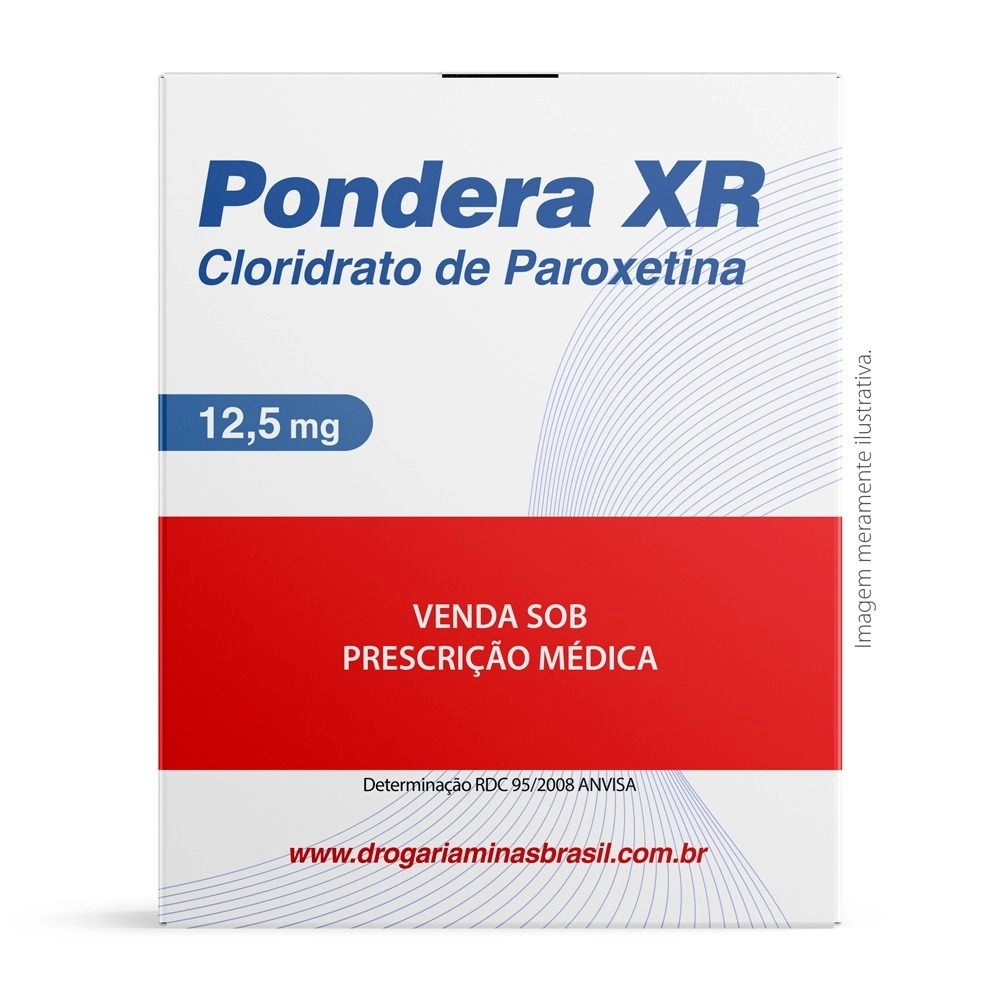 Pondera XR 12,5mg com 30 Comprimidos Revestidos Eurofarma