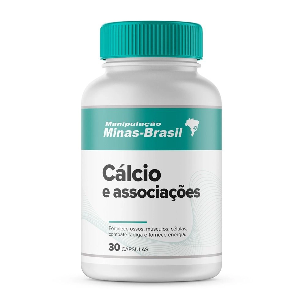 Cálcio + Magnésio + Zinco 30 Cápsulas