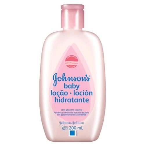 Creme Hidratante Infantil Johnsons e Johnsons Baby Com 200 ML