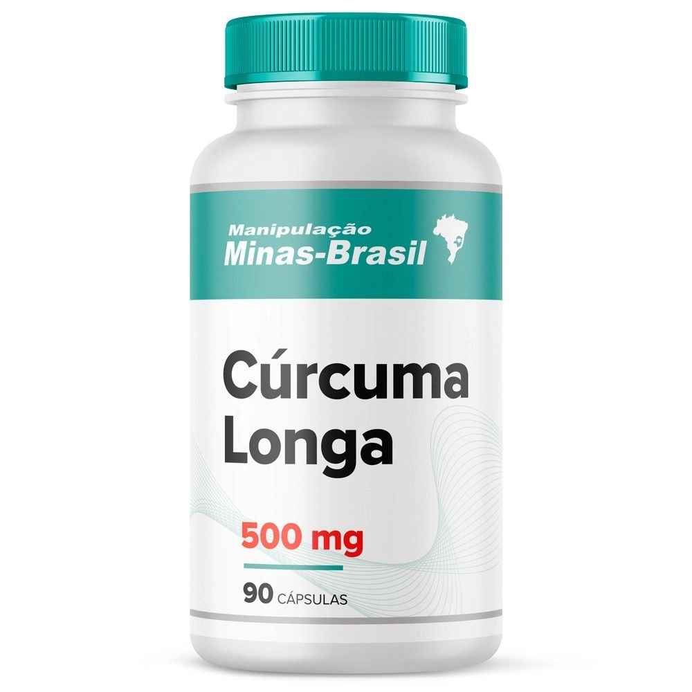 Curcuma Longa 500Mg - 90 Cápsulas